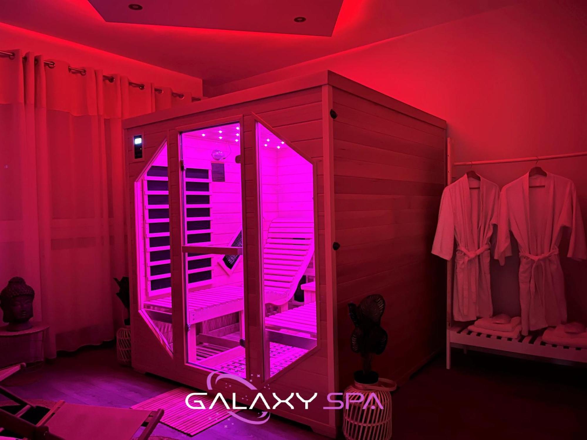 Galaxy Spa - Suite Venus Jacuzzi Et Sauna Privatif Champigneulles Exterior foto