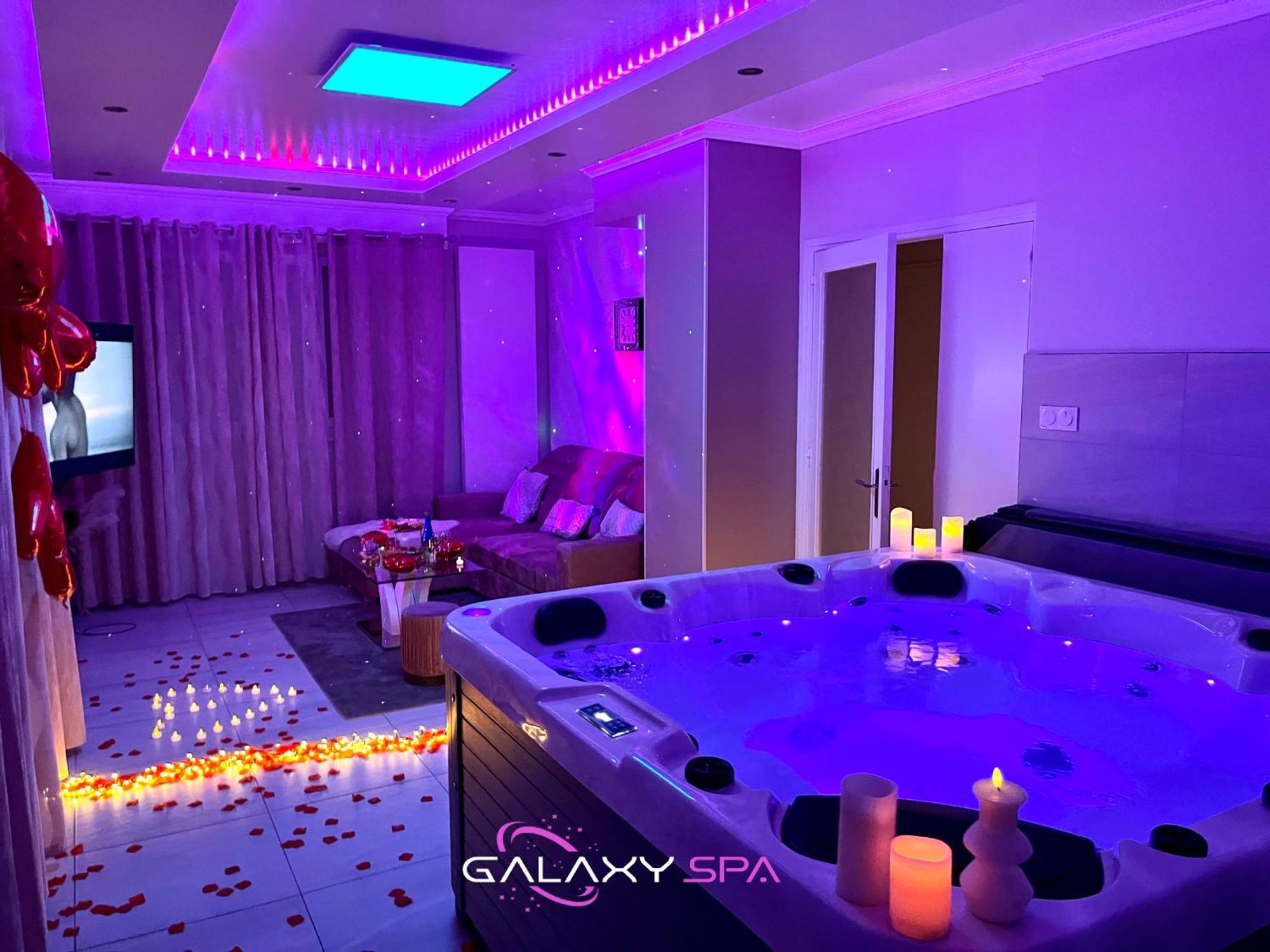 Galaxy Spa - Suite Venus Jacuzzi Et Sauna Privatif Champigneulles Exterior foto